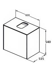    Kupala Karelia  600x515x540  ,   +  ,   push open,     WBT60001SHP2