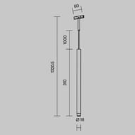 �������� ���������� Maytoni Skim (����) TR191-1-3W4K-M-BBS Levity 4000� 3�� 36�, IP20, ������