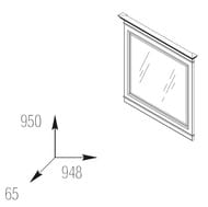 ������� Caprigo ������� 95 antico light vintage 948�950�65 10733-�043