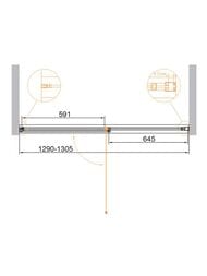 ������� ����� CEZARES URBAN-B-12-130-C-CR (1290-1305x1950) ������ ����������, ������� ����