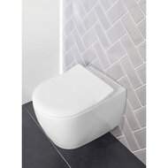 Унитаз подвесной Villeroy & Boch Subway 2.0 5614 R0 R1 (375х565х365) без ободка,покрытие ceramicplus