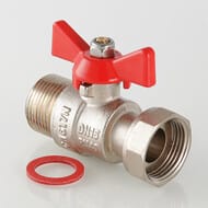Кран шаровый 1"ВН VALTEC BASE с накидной гайкой VT.260.N.0606