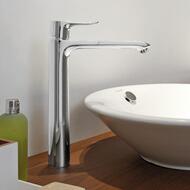 Смеситель Hansgrohe Metris 31082000 для умывальника с высоким фиксированным изливом,донный клапан