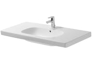 Умывальник DURAVIT D-CODE 1050х480х180 1 отв. под смес., перелив 03421000002