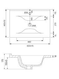 ����� � ������������ IDDIS Bild 603�452�500 ���������, 2 �����, �����-����� BIL60G0i95K