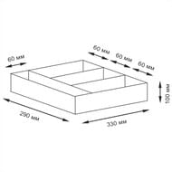 ������� ��� ������ ������� WasserKRAFT Neime (33x29x10) ��������, ��� ������ WB-190-L