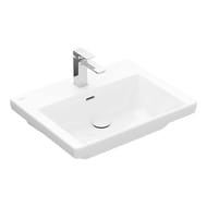 Раковина накладная Villeroy&Boch Subway 3.0 600х470х170, перелив, отв. под смеситель, белый 4A706G01