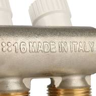 Коллектор распределительный STOUT 3/4", 2 отвода 3/4"ЕК SMB 6851 343402