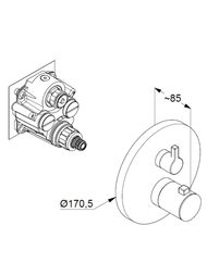 ��������� KLUDI Nova Fonte Puristic ��� �����/���� �������., ���������, ����. ���. 208303915