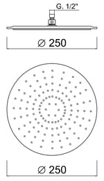 ������� ��� Giulini Futuro F1711-25X 250 ��, ����. �����, �����������, ����: ����