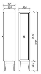 ����� ��������� Caprigo ��������� 350�1835�375 �����, ���� �����/������ 13750.30L-B016/B032