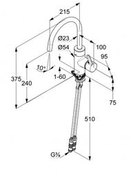    KLUDI E-GO  230V  340,  422200575