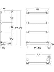 ����������������� ������������� Margaroli Sole 542-4 (656�570) ����, 100��, 5424704CRNC