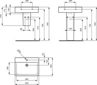 ���������� Ideal Standard CONNECT 600�460 � ���������� ��� ���������, ��� �������� E810301