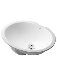 Умывальник DURAVIT 1930 575х415 без отв. под смесит., перелив 0481570000