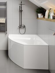 Ванна акриловая VAGNERPLAST VERONELA OFFSET 160 L (1600х1050х450) угловая, левая VPBA160VEA3LX-04