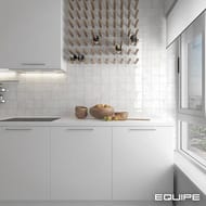 Настенная плитка EQUIPE MANACOR White (100х100) белая (кв.м.)