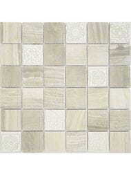 ������� �� ������������ ����� LeeDo Art Stone Art Travertino Silver MAT 48x48 (300�300x8) (��.)