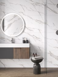 Керамогранитная плитка Laparet Ceradim Calacatta Sharp Silver (600х1200) белый 9999304601  (кв.м.)