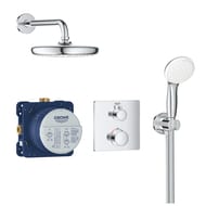 Душевая система Grohe Grohtherm 34729000 термостат, ручной и верхний 210 душ, хром