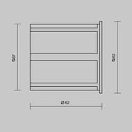 ������������ ���������� Maytoni Limo (�����) O037-L3W3K, 3000� 3�� IP 65, �����