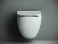 %Унитаз подвесной Ceramicanova Mono 500х360х350 безободковый, сиденье микролифт, крепеж, CN1905