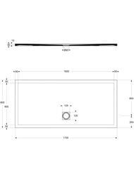 ������� ������ Alice KATAI 1700�800�30 �������������, �������� ������, ����� ���. MPDKA17080