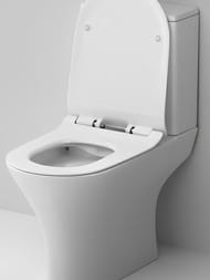 Унитаз-компакт AM.PM Sense 350х770х650 безободковый,антивсплек,сиденье микролифт,белый C748600SC
