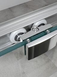 Душевой уголок ABBER Schwarzer Diamant AG301105-S805 (1100х800х1900) прямоуг., ст. 5мм прозр./хром — изображение 5