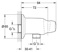 ��������� ����������� Grohe Movario ��� �������� ������, � ����������, ���� 28406000