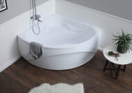 Ванна акриловая Aquanet VITORIA 130х130 угловая, без гидромассажа, без обвязки 204049