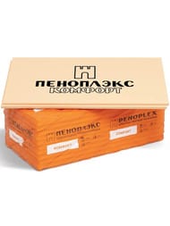 Экструдированный пенополистирол Пеноплэкс Комфорт 20х585х1185мм плотность от 19 кг/м3