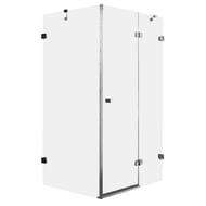 Душевой уголок RAVAK BRILLIANT BSDPS-80/80R (795х795х1950) распашная дверь, стекло, хром+Transparent