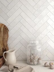 Керамогранитная плитка EQUIPE TRIBECA Gypsum White (60х246) моноколор, белая 26871 (кв.м.) — изображение 4
