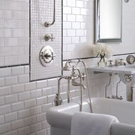 Плитка настенная DAR Ceramics Biselado Blanco Brillo (100х200) белая (кв.м)