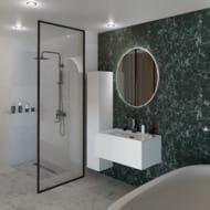 Тумба под раковину La Fenice TERRA Bianca 60 см (590х450х350) белая матовая FNC-01-TER-B-60