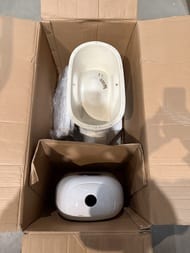 Уценка! Унитаз компакт Санита ВИКТОРИЯ Стандарт (780х345х590) косой выпуск, подвод снизу - уценка. — изображение 4