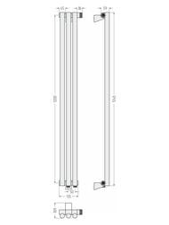 ������� �����-1 ������ �������� 1200�180 (4 ����) ����. �����, EU50 ������ �����., 3/4", 00-0311-1204