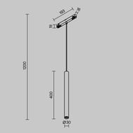�������� ��������� ���������� Maytoni Focus LED (����� ���) TR226-4-5WTW-M-DSZ-B Exility 2700-6000K 5�� 36� Dim Smart Zigbee, IP20, ������