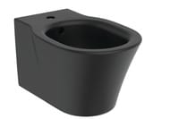 Биде подвесное Ideal Standard Lux CONNECT AIR 360х540х295 черный матовый E0266V3
