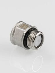Клапан отсекающий 1/2" для монтажа автоматического воздухоотводчика, VT.539.NO.04