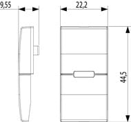 ������� Vimar �� 1 ������ ����������������� ������ �������, �����, 20531.0.B