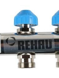 REHAU Коллекторная группа HKV RAUTHERM S на 3 выхода, нерж.сталь