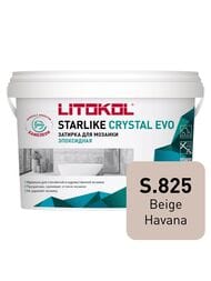 ������� ���������� LITOKOL CRYSTAL EVO S.825 Beige Havana ��� �������, ������� 2,5 ��