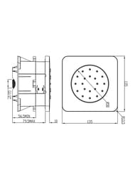 ������! ������� �������� RAVAK Chrome 990.00 135�135��
