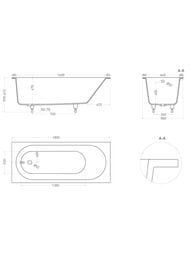 ����� ������������ Salini Ornella (1800�800�600) ���.������, S-Stone, ������ ������� 102322MF