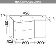 ����� � ��������� Burgbad Badu 920�92�510 ���������, �����, 2 ��, 1 ��., ��� ������� SFUH092LF3696G0196C0001*1