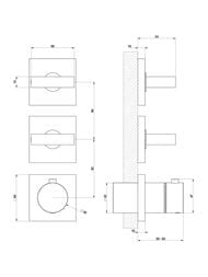 ��������� ��� �����/���� Gessi Inverso ���������, ������� �����, 2 ������, ���� 44334.031