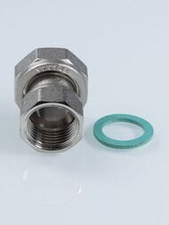 Муфта VALTEC 3/4"х1/2" ВВ с накидной гайкой, VTr.614.N.0504