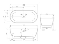 ����� �� �������������� ����� Abber Stein (1600x750) ���������������, ����-���, ����� ��� AS9613-1.6